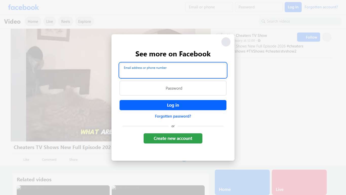 Cheaters TV Shows New Full Episode 2026 #cheaters #cheaterstvshows #TVShows #cheaterstvshow2 New Cheaters TV Show Facebook